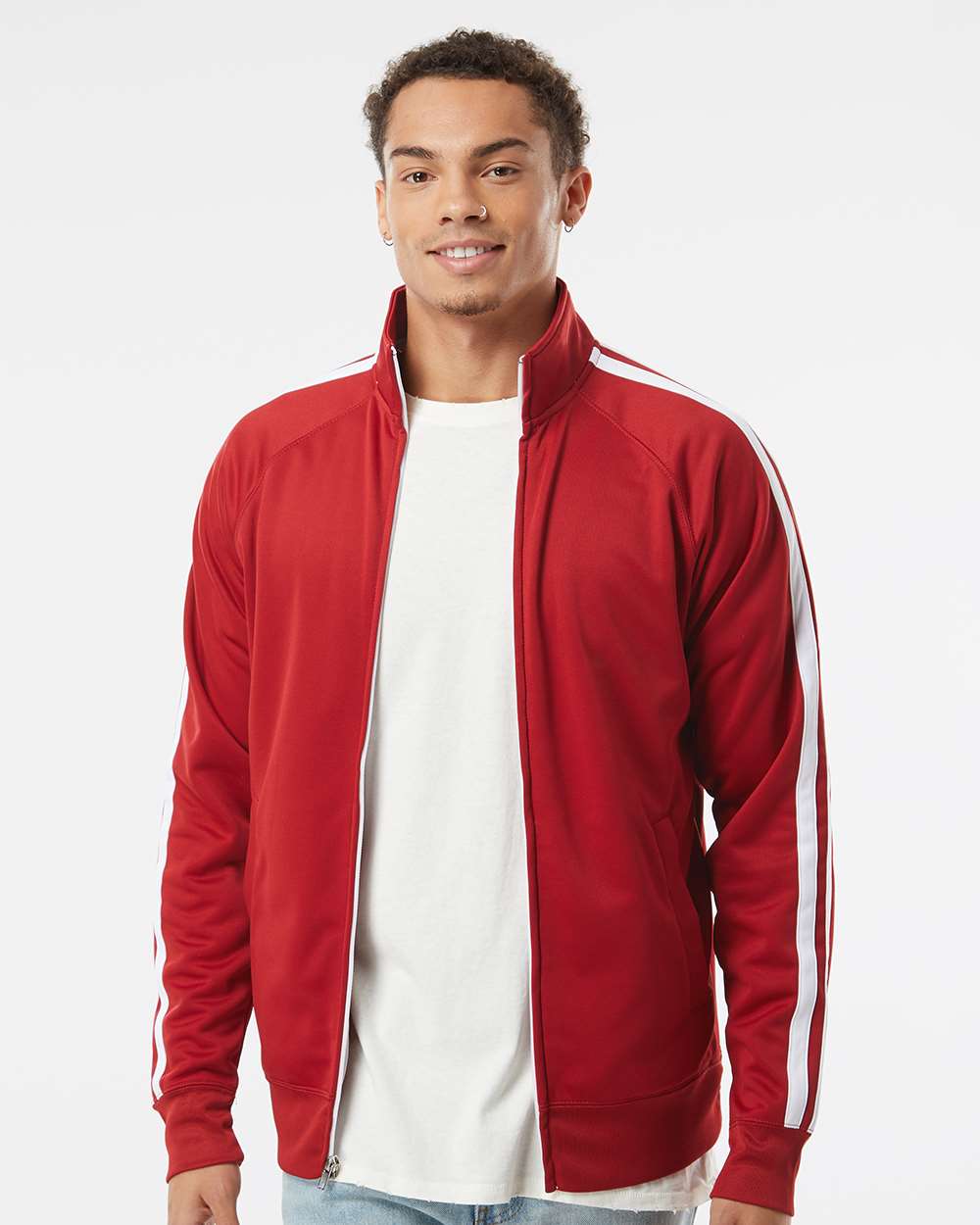 Unisex Lightweight Poly-Tech Track Jacket